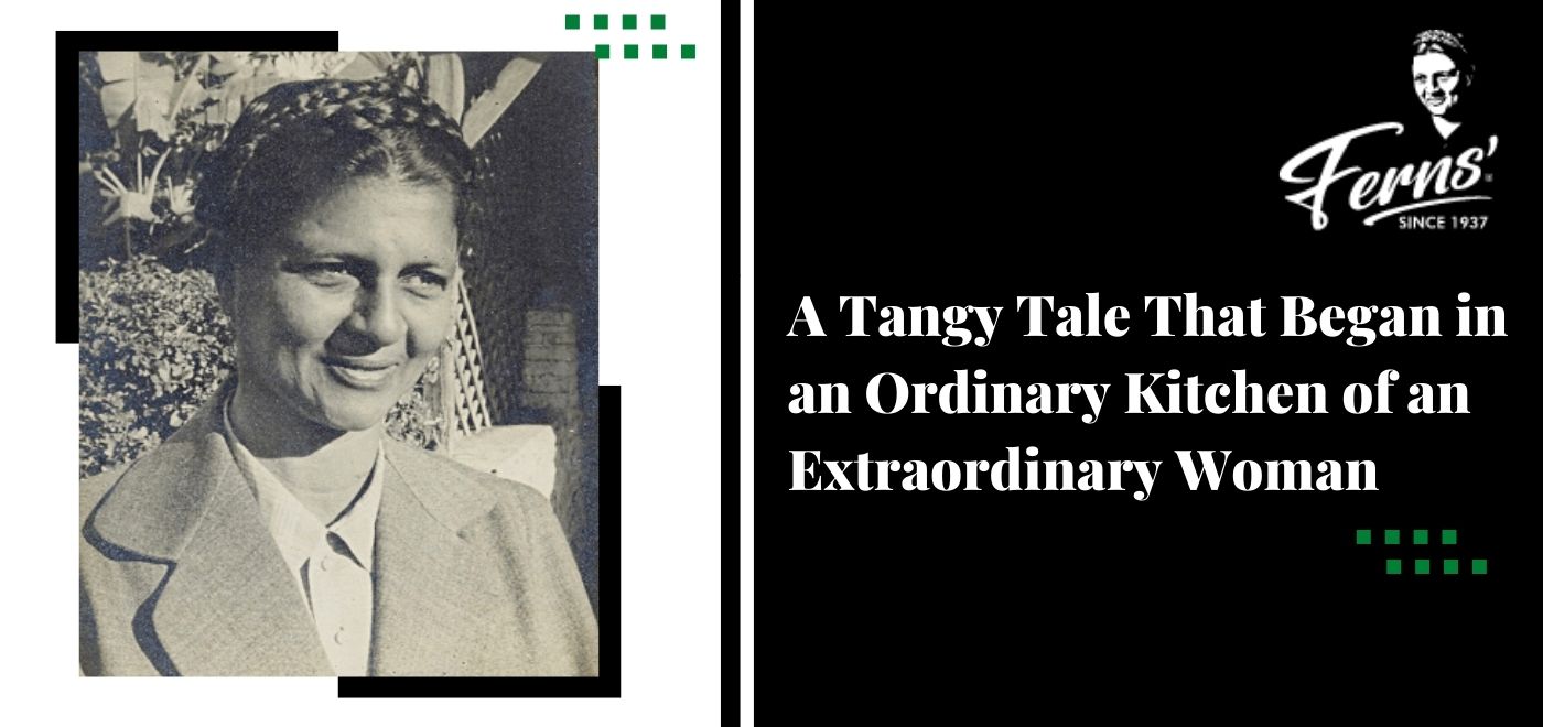 A Tangy Tale That Began in an Ordinary Kitchen of an Extraordinary Woman