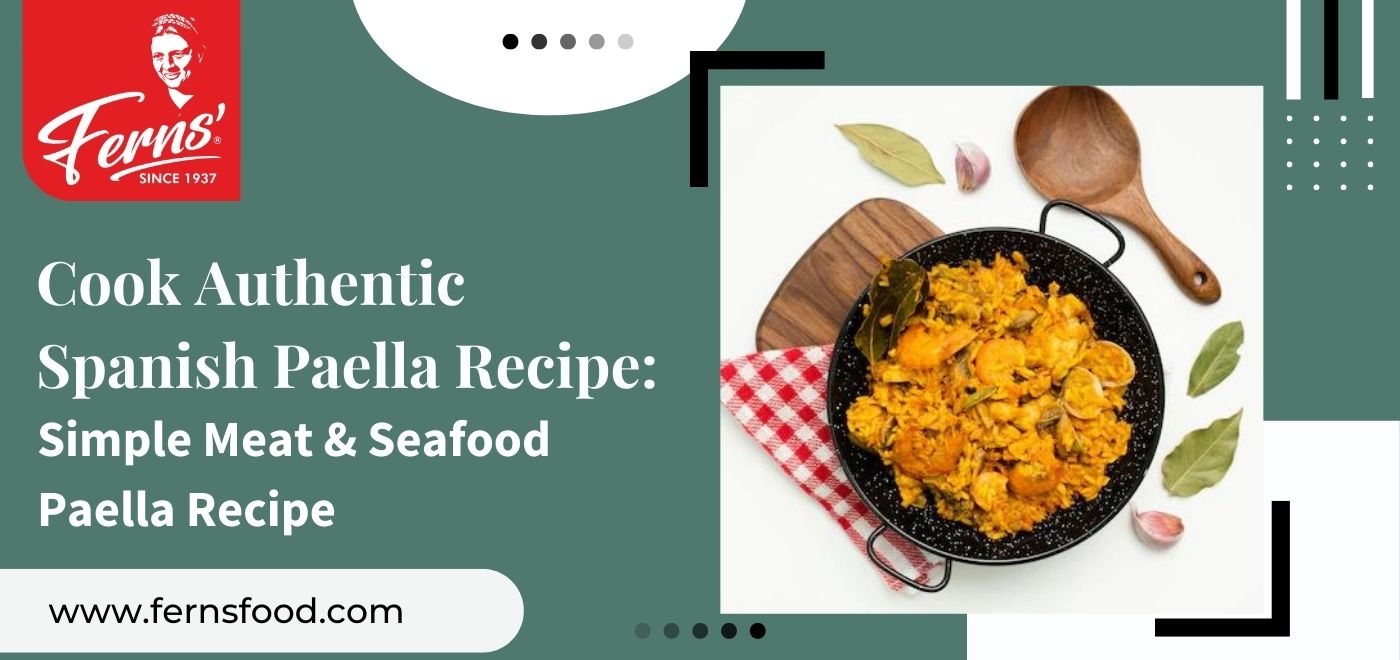Cook Authentic Spanish Paella Recipe Simple Meat & Seafood Paella Recipe