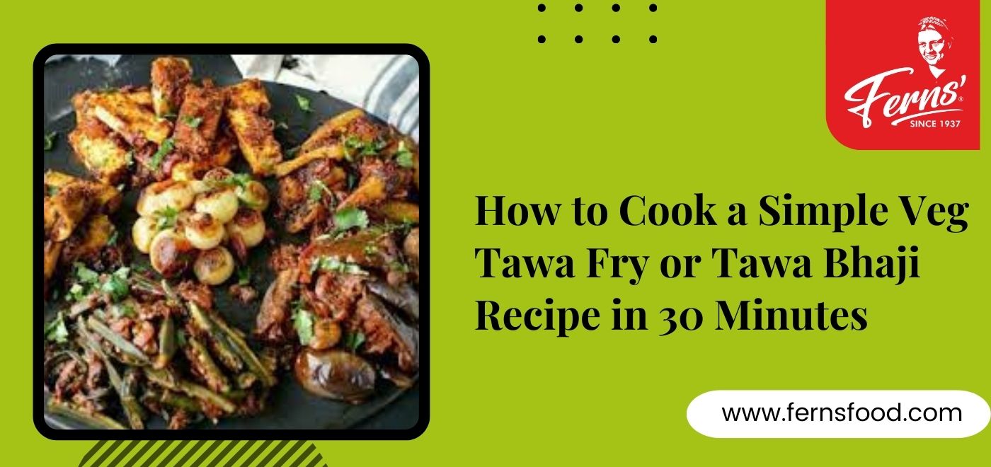Make a Delicious Simple Veg Tawa Fry/Bhaji Recipe in 30-Min!