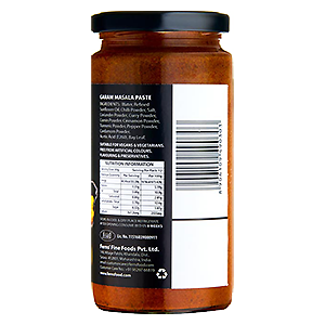 Ferns Garam Masala Curry Paste(Back) Ferns Garam Masala Curry Paste(Back)