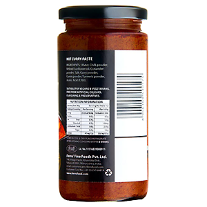 Ferns Hot Curry Paste(Back) Ferns Hot Curry Paste(Back)
