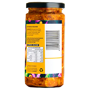 Hot Mango Kasundi(Back) Hot Mango Kasundi(Back)