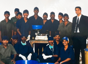 Happy team with our present Flagbearer List-04