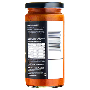 Ferns Mild Curry Paste(Back) Ferns Mild Curry Paste(Back)